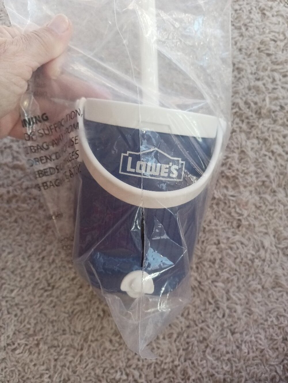 New Lowe’s My Rewards Mini Cooler Drink Cup w/ Straw 2026 Exclusive Ltd Edition